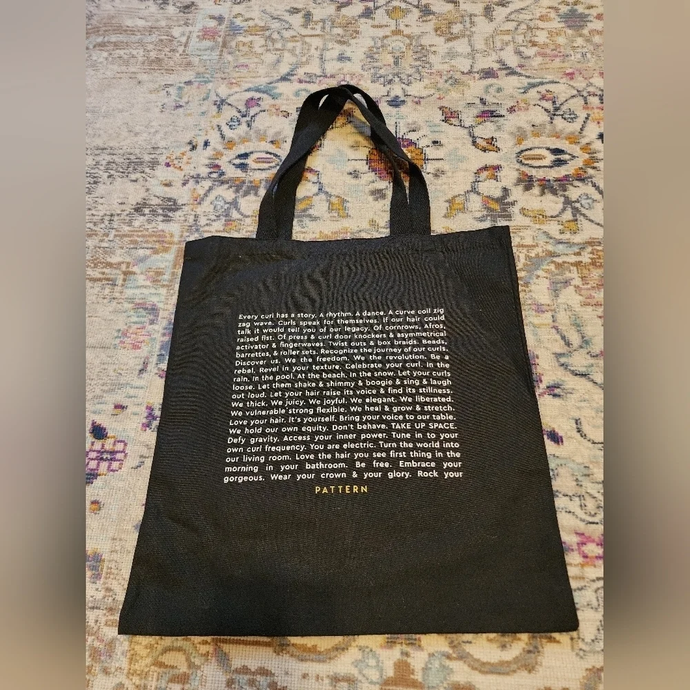 Pattern By Tracee Ellis Ross NWOT  Black Tote Bag